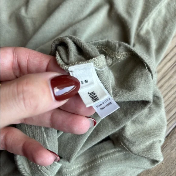 Joah Brown BOATNECK LONG SLEEVE Sage S/M - Picture 9 of 9
